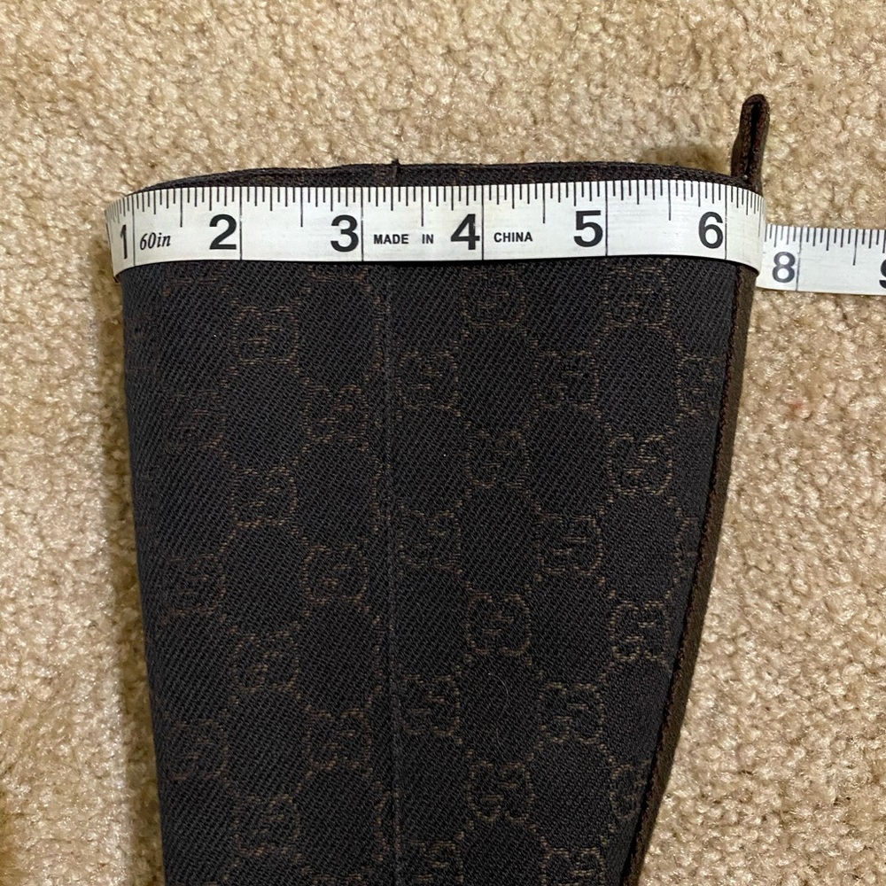 Gucci Fabric Logo Boots size 5B - Picture 9 of 10